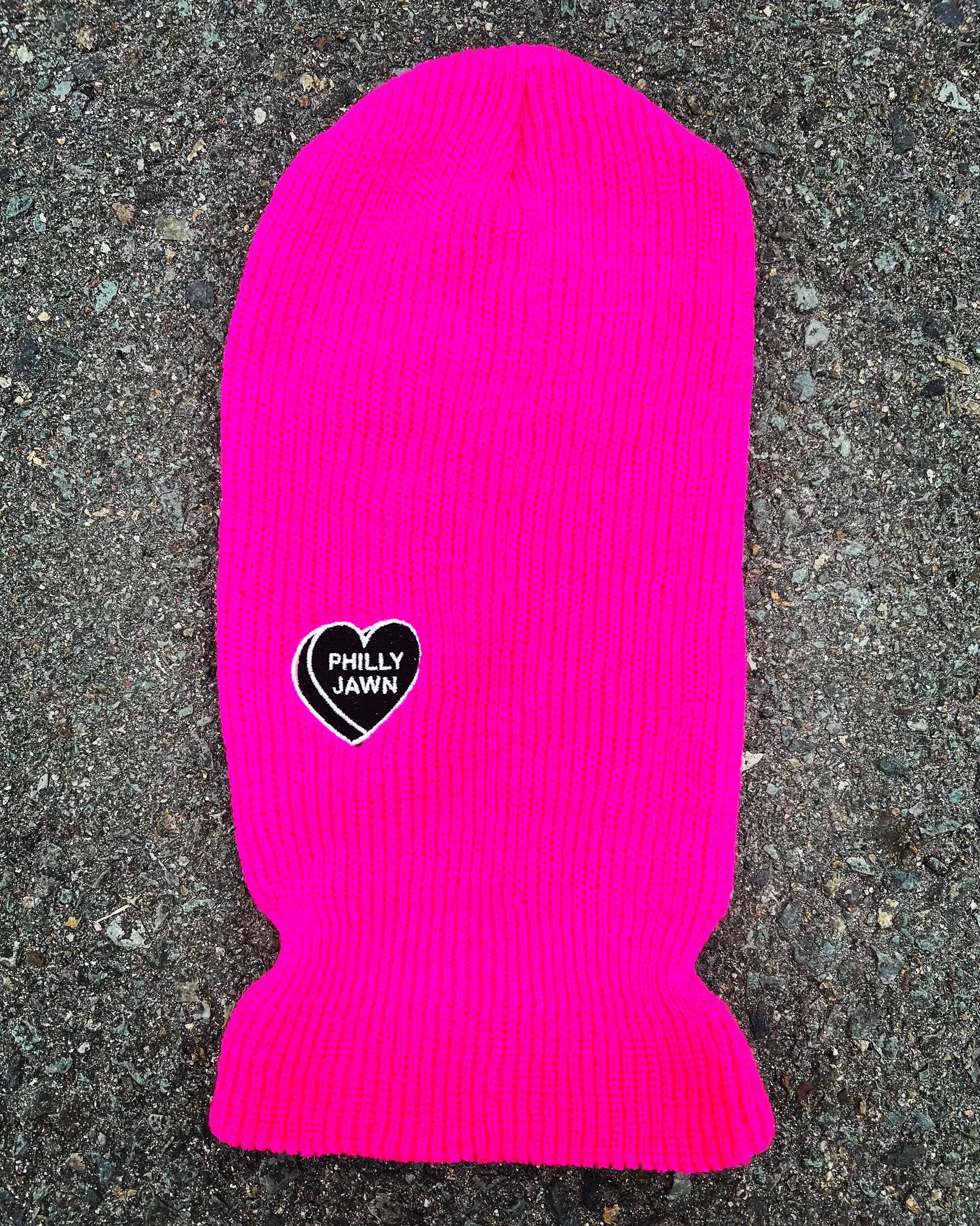 Justta PHILLY JAWN Bedazzled Ski Mask w/ Backlash