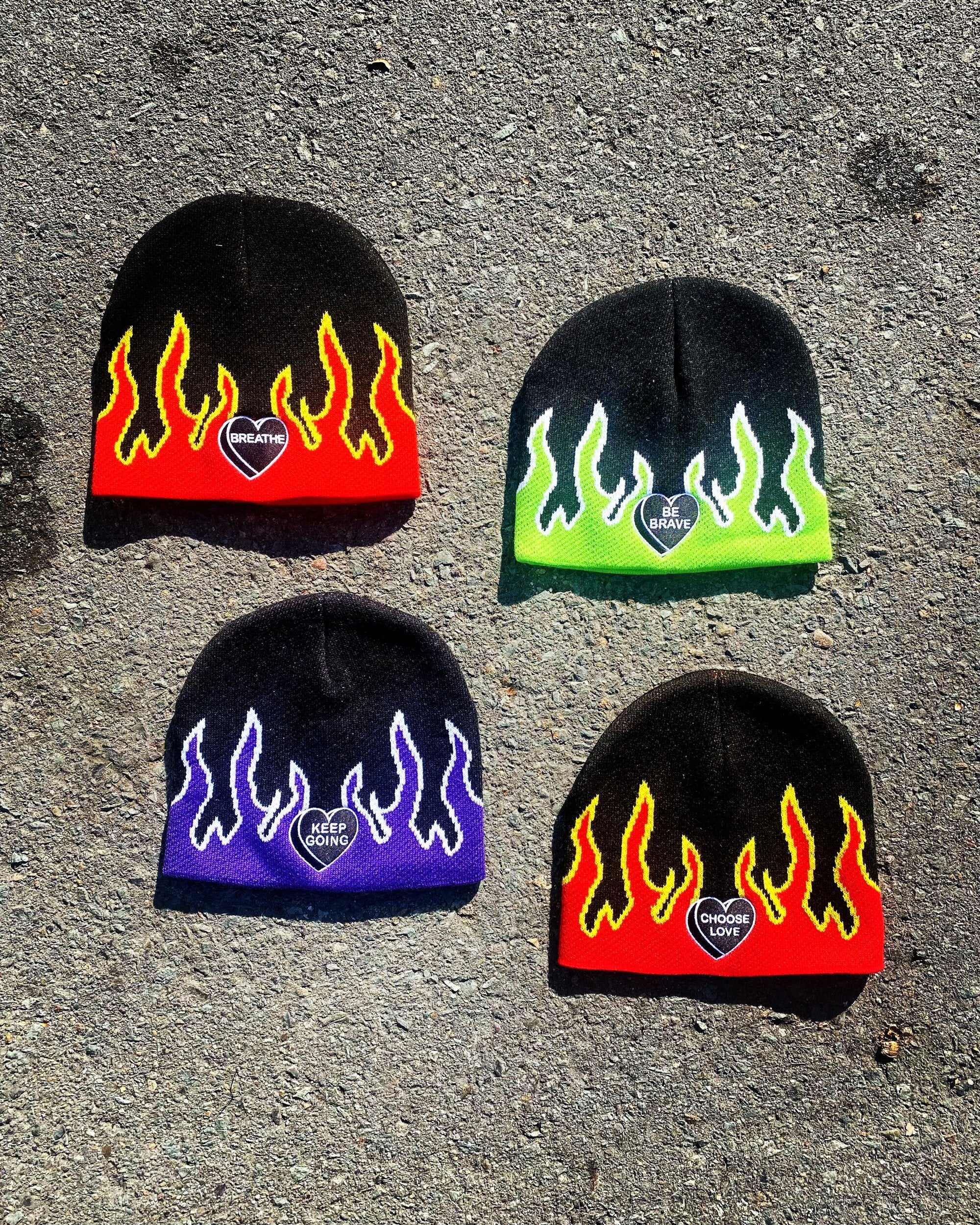 LOVE > FEAR š„ Beanies