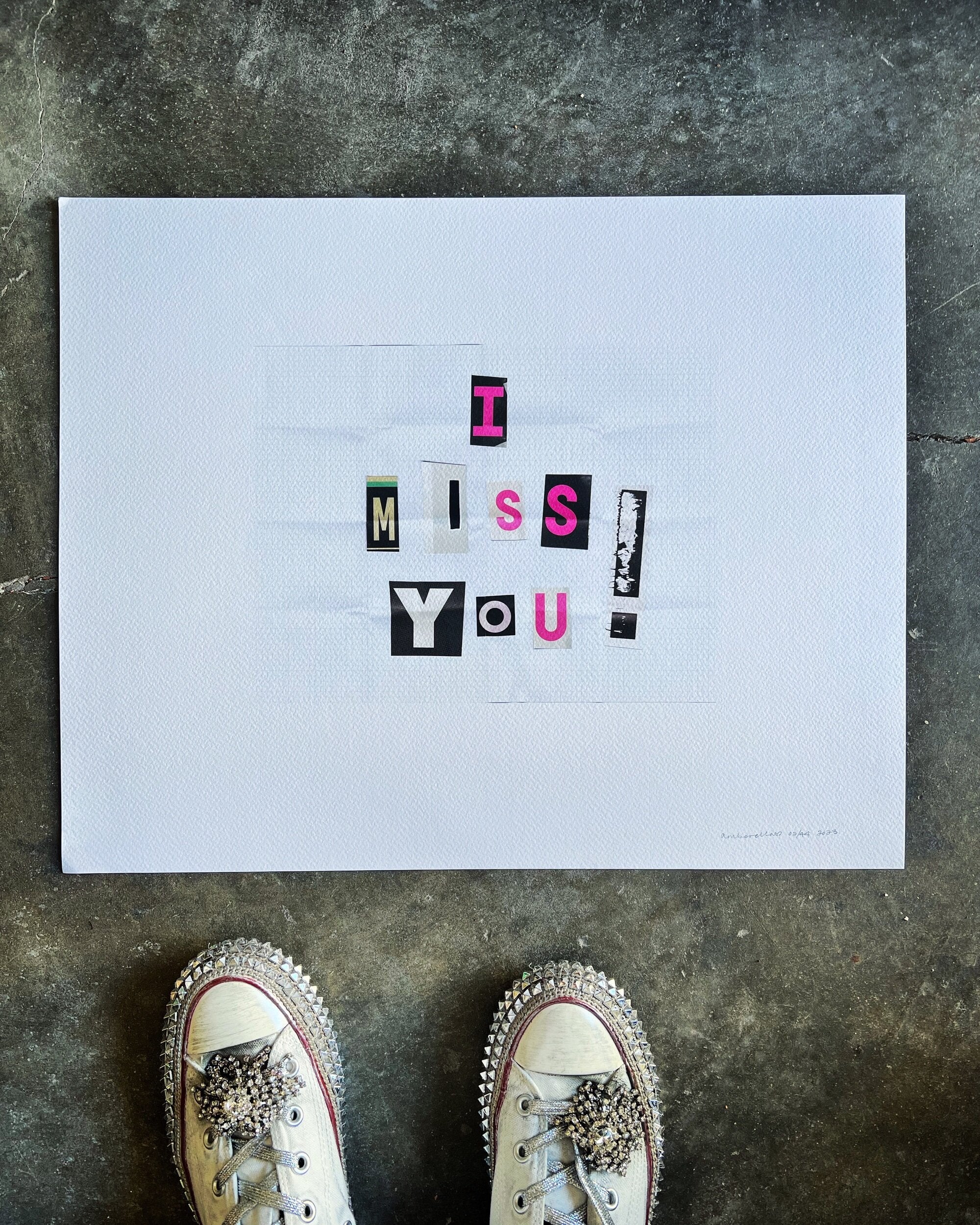 Passing Notes Limited Edition 16x20 Print