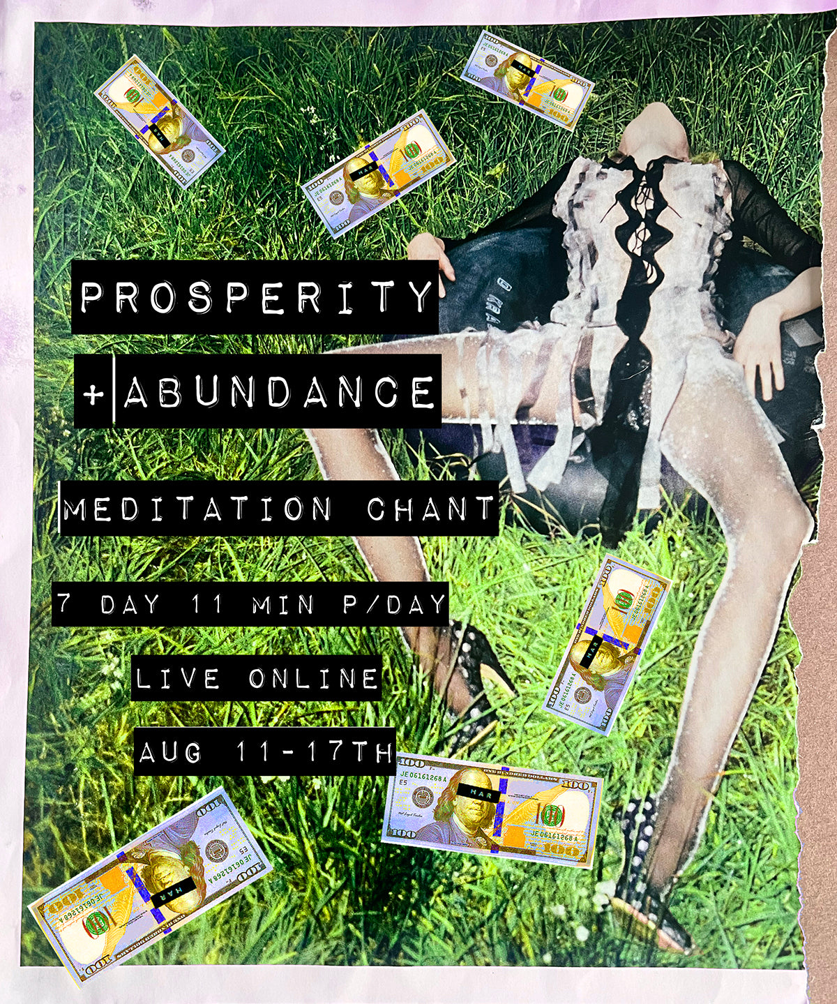 7 Day Prosperity + Abundance Meditation and Chant Aug 11-17th 2026