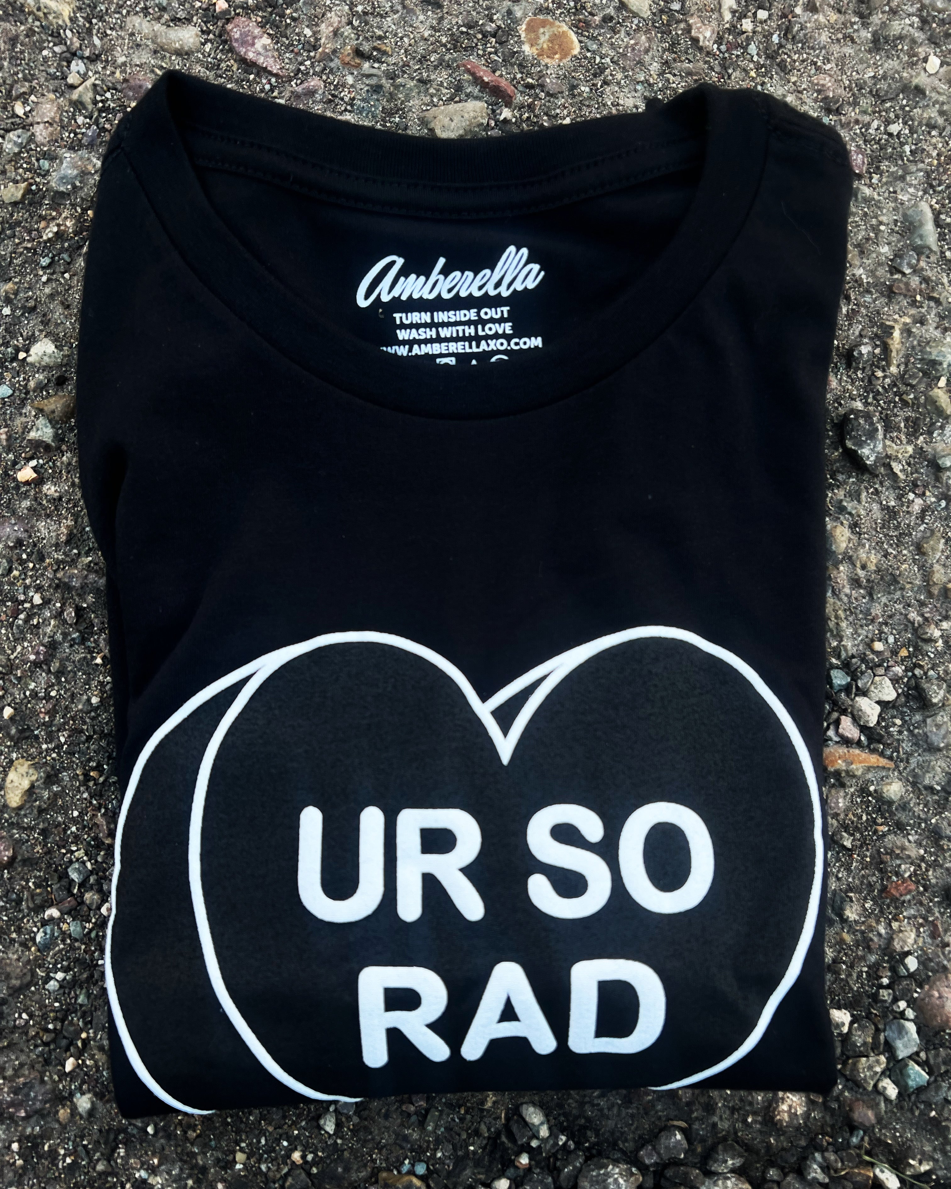 UR SO RAD Puff Screen Print Tee (Women's cut)